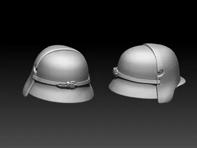 helmet wwii 3D print model buy