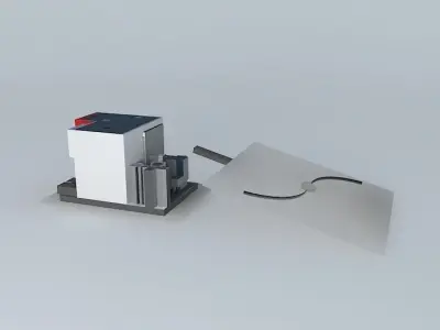 Fröling TX 200-250 wood chips boiler Free 3D model