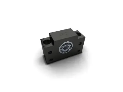 The bearing housings of the BF10 3D model