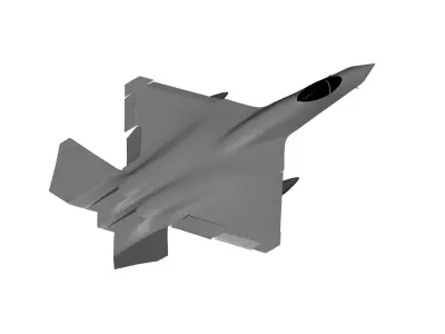 Northrop YF-23 3D model purchase