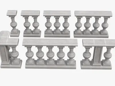  Stone Balustrade Kit 3 