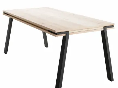Thinh table 200 Low-poly 3D model