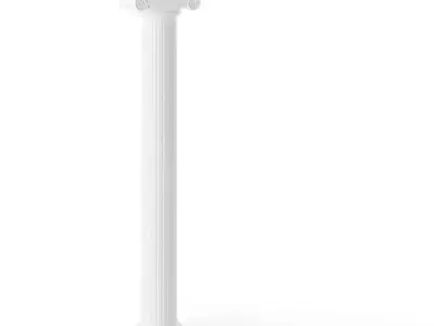 Ancient Greek Column 3D model