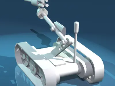 Robot bomb 3D model