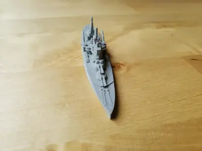 British Queen Elizabeth Class Battleship 3D print model