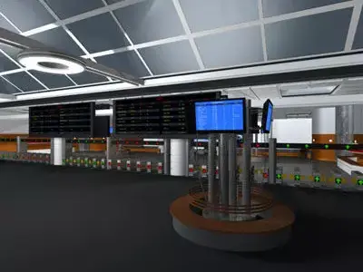 Central station 3D model buy