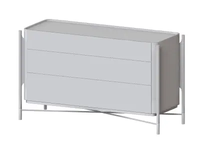 Chest of drawers SHANGHAI 3D model