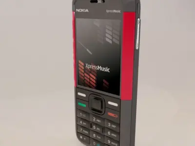 Nokia 5310 Free 3D model