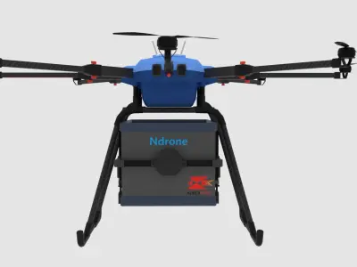 N drone 3D model