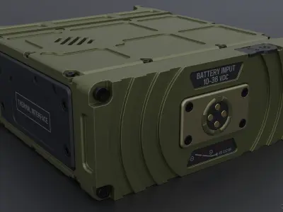 Military Radio 3D model purchase