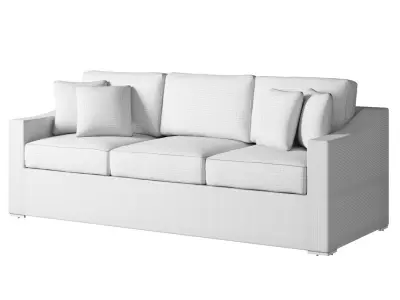 OVE Victoria Conv 4PC II Sofa 3D model