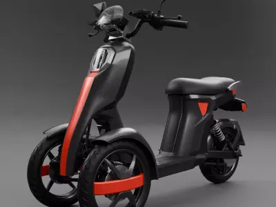 Electric Scooter Doohan Itango Free 3D model
