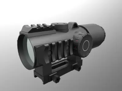 Prisma Optic Brav05  5x35 3D model