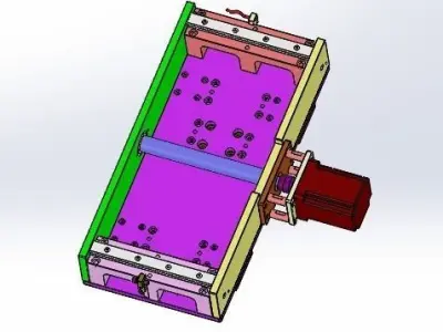 Working stage module 3D model
