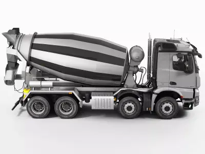 Mercedes Arocs Mixer 3D model