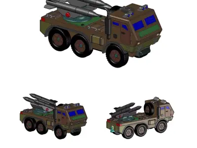 Mobility Artillery 3D print model