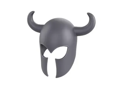 Prop010 Warrior Helmet 3D model