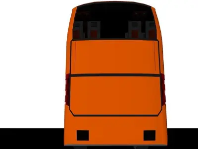 Double Decker Bus Free low-poly 3D model