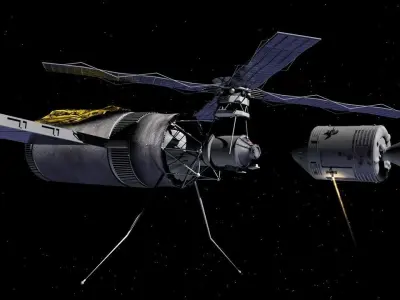 Skylab 1973 Free 3D model