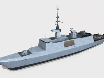 La Fayette Low-poly 3D model