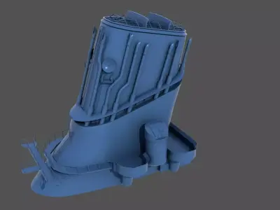 Yamato funnel - Commercial license - 1-100 scale 3D print model