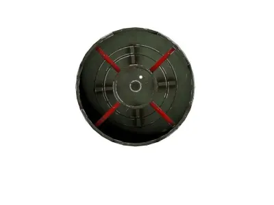 Nuclear Bomb 3D model 2