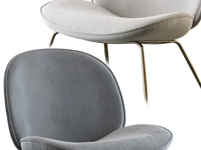 Beetle Lounge Chair 3D model
