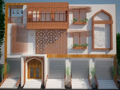 Islamic Architecture 3D model