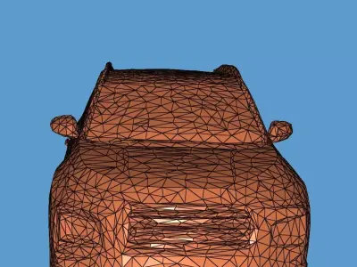  Adventure SUV 3D Model STL Rugged Travel Car  Vehicle 3D Print  3D print model