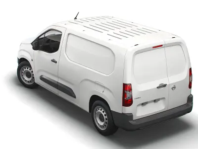 Opel Combo LWB Edition Van 2021 3D model