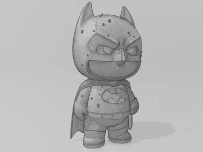 Chibi Batman 3D Model 3D model