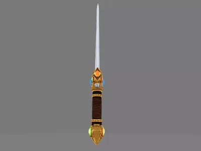 Legendary Fantasy Sword  Static High-Poly PBR 3D model