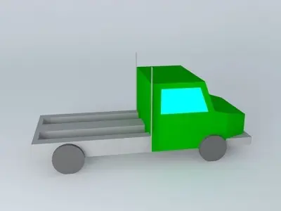 TRUCK Free 3D model from CGTrader