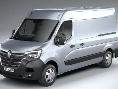 Renault Master L2H2 2020 3D model