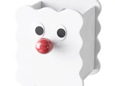 Creative Cute Pen Holder 3D model