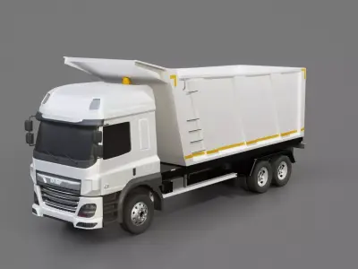 DAF CF Tipper Truck 3D model