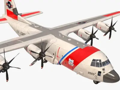 HC-130J 3D model