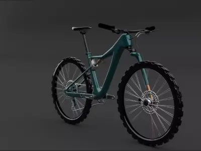MTB Mountain Bike 2020 Model Maya Materials 3D model