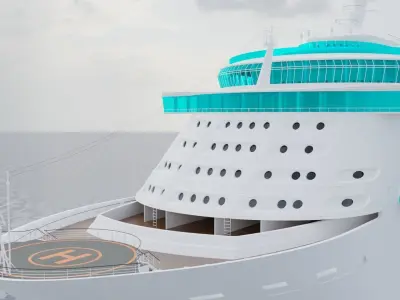 Crouse Ship 3D model