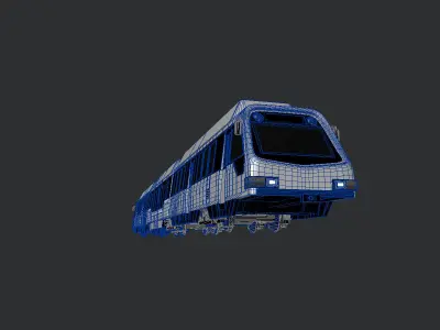 DART Light Rail 3D model