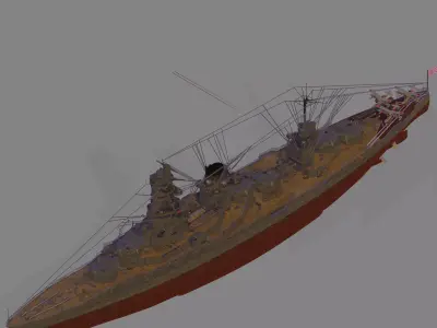 IJN Ise 3D model