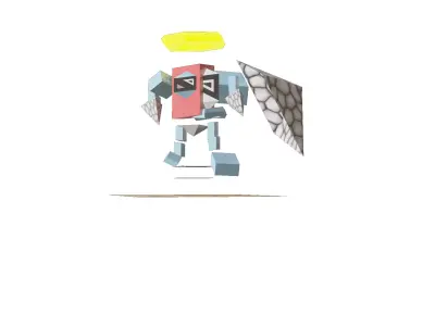 Flying Robotto 3D model