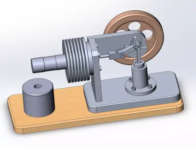 Stirling 2-90 M 3D model