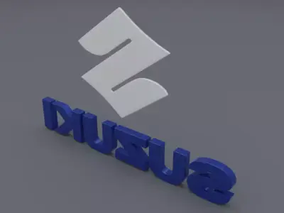 Suzuki Logo 3D model