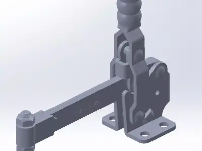 GP-1207-LO clamp Free 3D model