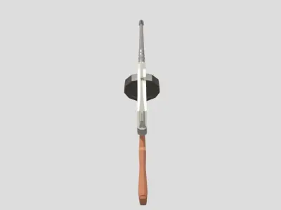 LP Thomson Cartoon Free low-poly 3D model