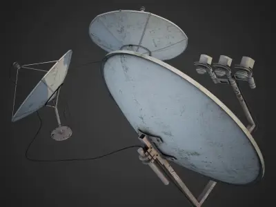 Antenna satellite dish - satellite dish 3D model