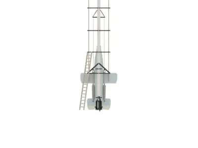 AIRCRAFT NATTER 3D model