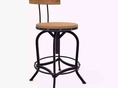 Bar Stool GDF 3D model