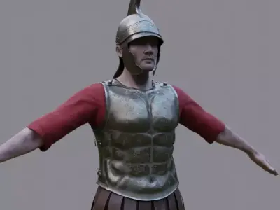 MACEDONIAN SOLDIER Free 3D model